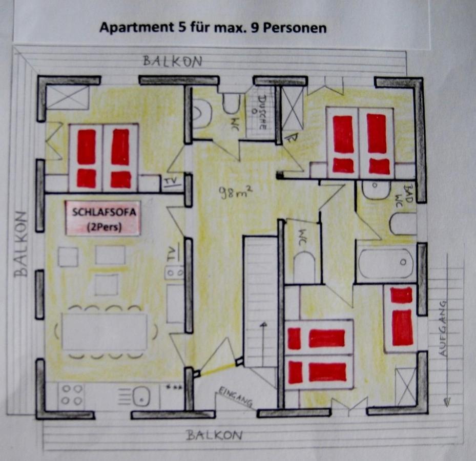 Apartments Spiegl Holzmann 比绍夫斯霍芬 外观 照片